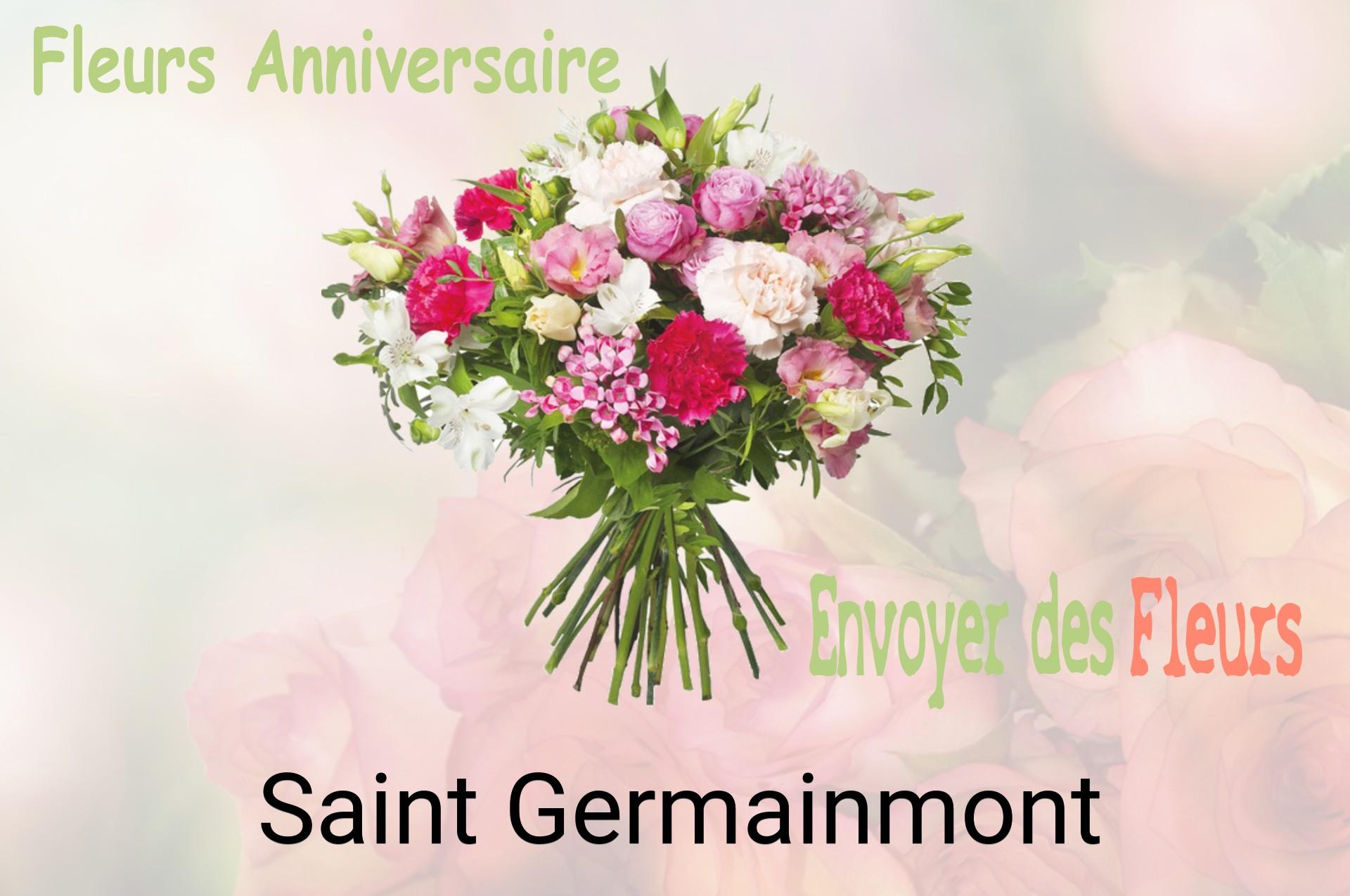 Bouquet de fleurs d’anniversaire livré à Saint-Germainmont